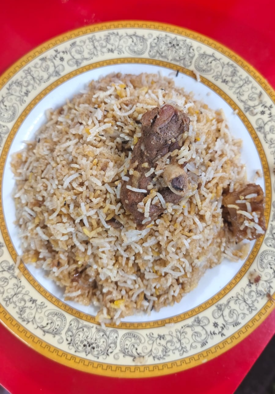 Basmoti Kacchi Half l Dhaka Haji Biriyani House