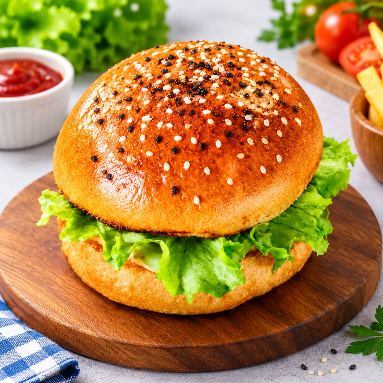 Chiken Burger l Invite Cafe